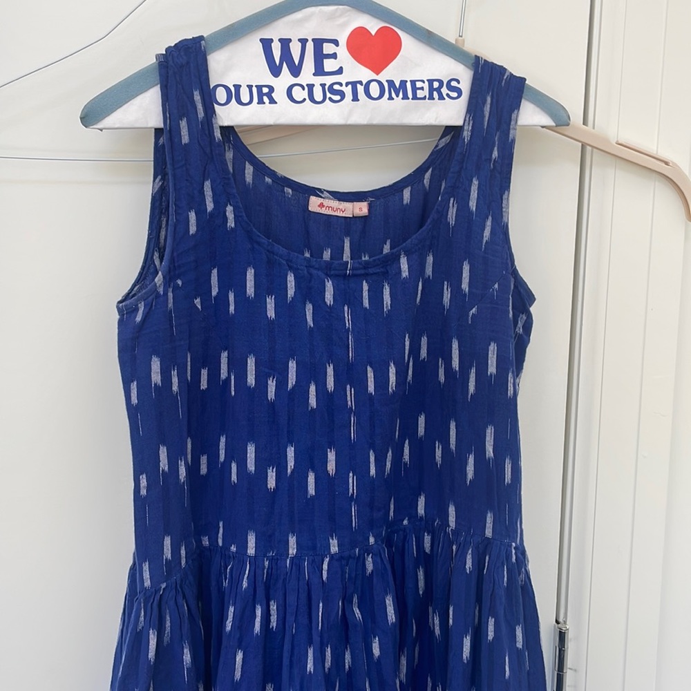 Muni designs printed dress